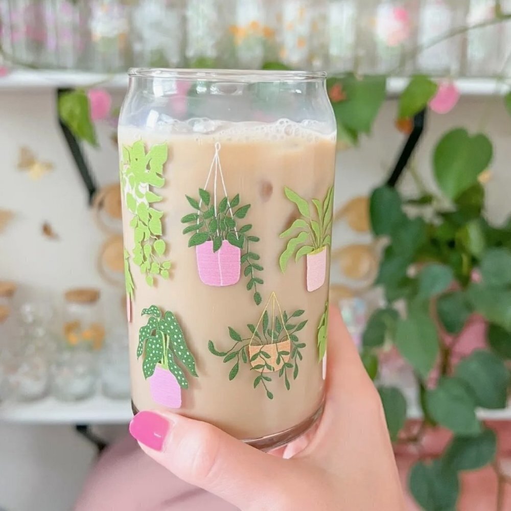 PLANT BEER CAN GLASS